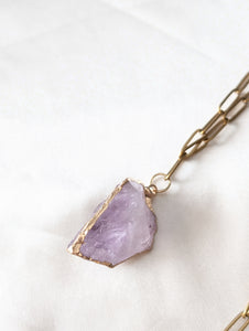 Amethyst Goddess Necklace