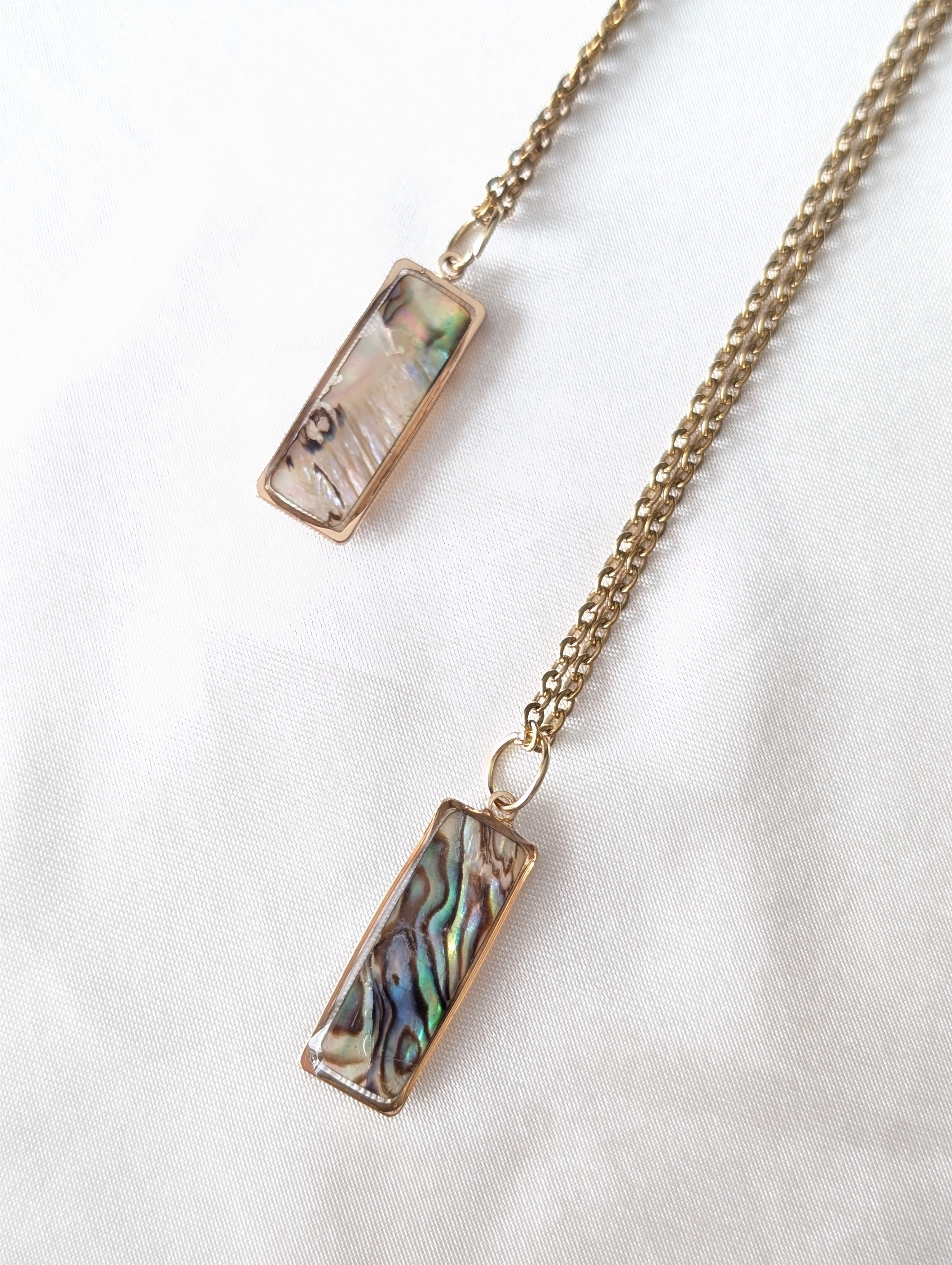 Abalone Shell Charm Necklace