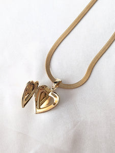 Heart Of Gold Locket