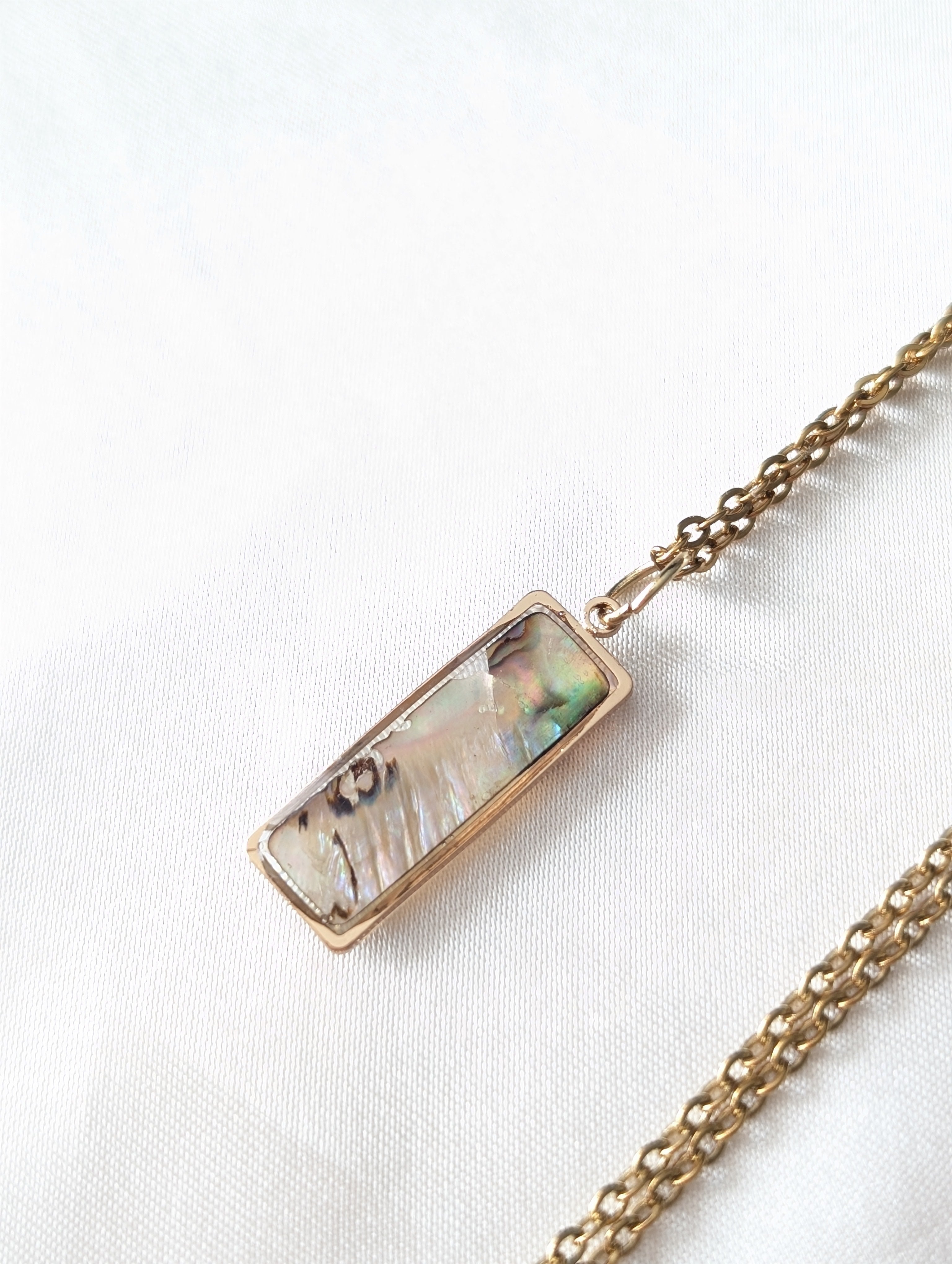 Abalone Shell Charm Necklace