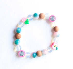 Kids Fruit- gemstone bracelet